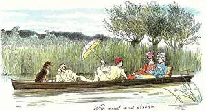 Boating on the River Thames, 1879