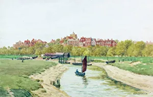 Boating at Rye, Sussex