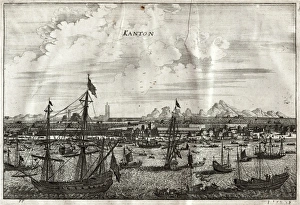 Images Dated 16th April 2012: Boats in Canton harbour