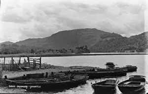 Grasmere Prints: Boats at Grasmere Lake
