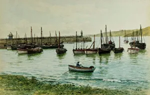 Boats in the Harbour, St Ives, Cornwall