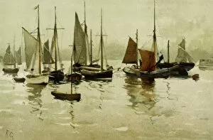 Ships and Boats Collection: Boats at Ipswich