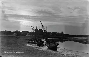 Boats at Low Tide in Maldon