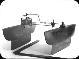 Hargrave Prints: Two boats trochoiding each other