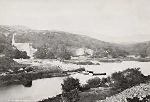 Boats in the water, Glengarriff harbour, Co. Cork, Ireland