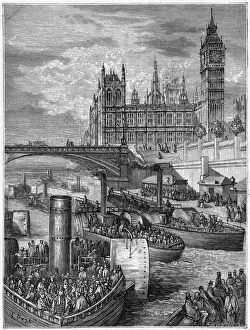 Boats at Westminster