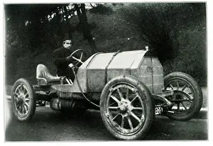 Steering Prints: Bob Burnam in Ohio Racer