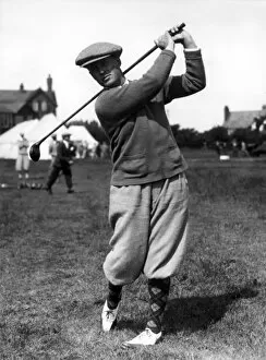 Images Dated 29th June 2017: Bobby Jones, golfer, in action