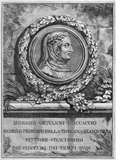 Vivacious Prints: Boccaccio (Medallion)