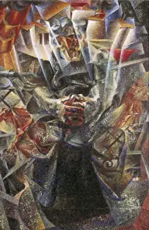 Venice Prints: BOCCIONI, Umberto (1882-1916). Materia. 1912