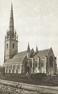 Ecclesiastical Prints: Bodelwyddan Church, near Rhyl, Wales