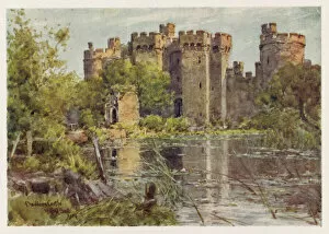 Crenellation Gallery: Bodiam Castle / 1906