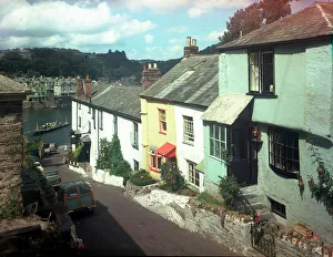 Bodinnick Prints: Bodinnick and the ferry, Fowey
