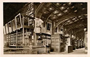 Bodleian Prints: Bodleian Library, Oxford University, Oxford, England