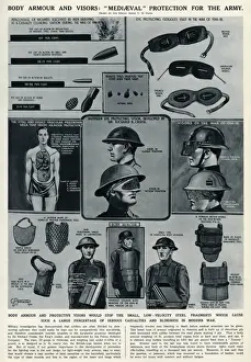 Velocity Prints: Body armour and visors by G. H. Davis