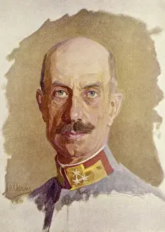 Balding Prints: Boehm-Ermolli, Austrian cavalry general, WW1