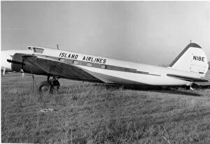 Boeing Collection: Boeing 247D N18E of Island Airlines