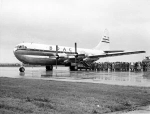 Airport Gallery: A Boeing 377-10-28 Stratocruiser G-ALSD Cassiopeia of BOA