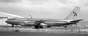 Airlines Prints: Boeing 707-123B N7504A