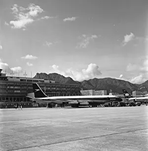 Boeing 707-436 G-APFC BOAC Hong Kong