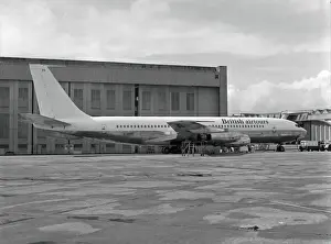 Airtours Prints: Boeing 707-436 G-APFD British Airtours Heathrow 1974