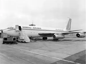 Somali Prints: Boeing 707 of Somali Airlines