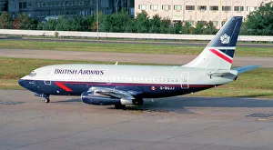 September October Prints: Boeing 737-236 G-BVNO