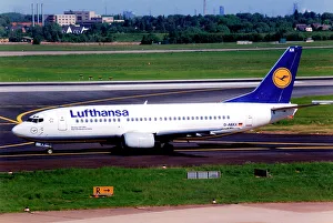 Lufthansa Prints: Boeing 737-300 D-ABXX Bad Homburg v.d. Höhe