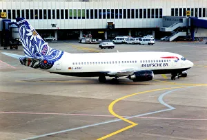 B737 Prints: Boeing 737-300 D-ADBC
