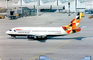 B737 Prints: Boeing 737-31S D-ADBR
