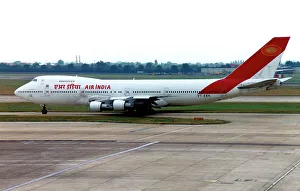 B747 Prints: Boeing 747-237 B VT-EBN