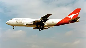 B747 Prints: Boeing 747-300 VH-EBW