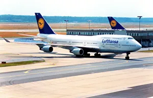 B747 Prints: Boeing 747-430 D-ABVR