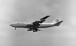 Boeing 747 N728PA Pan Am Heathrow