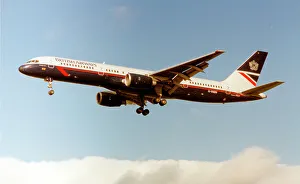 Tonbridge Prints: Boeing 757-200 G-BMRI Tonbridge Castle