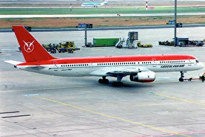 B757 Prints: Boeing 757-200 OY-GRL