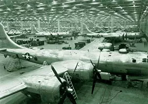 Boeing Collection: Boeing B-29 production at Air Force Factory 56 or Boein