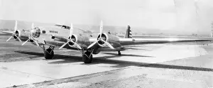 Forerunner Prints: Boeing B-299 X-13372 the forerunner of the B-17