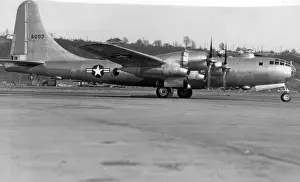 Ramp Prints: Boeing B-50A 46-003 running-up on the ramp