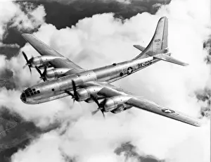 Boeing B-50A 46-026 in flight