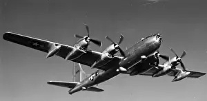 Boeing B-50D 48-096 in flight