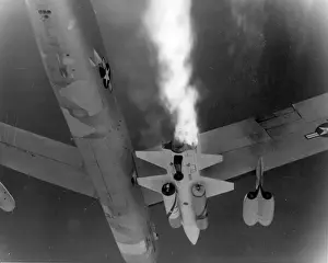 Installation Prints: Boeing B-52B mothership carrying a North American X-15