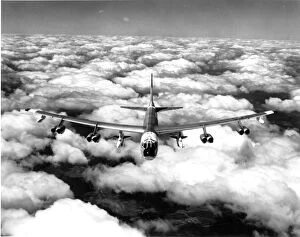 Boeing Collection: Boeing B-52G Stratofortress carrying two North American ?