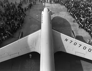 Dash Prints: Boeing Dash 80 N70700 roll-out at Boeings Renton plant 1