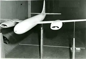 Tunnel Prints: Boeing FR-61 (Model 424) wind-tunnel model
