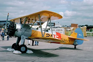 Buaer Prints: Boeing-Stearman PT-17 Kaydet G-BRUJ
