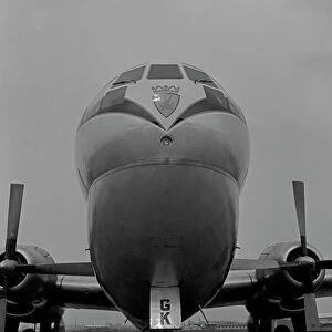 1959 Collection: Boeing Stratocruiser G-AKGK BOAC, London Airport
