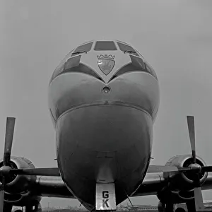 Boeing Collection: Boeing Stratocruiser G-AKGK BOAC, London Airport