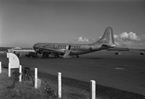 Stratocruiser Collection: Boeing Stratocruiser N90942 American Overseas