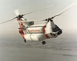 Helicopters Prints: Boeing Vertol CH-47 Chinook